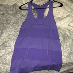 purple LuLu tank. worn once.